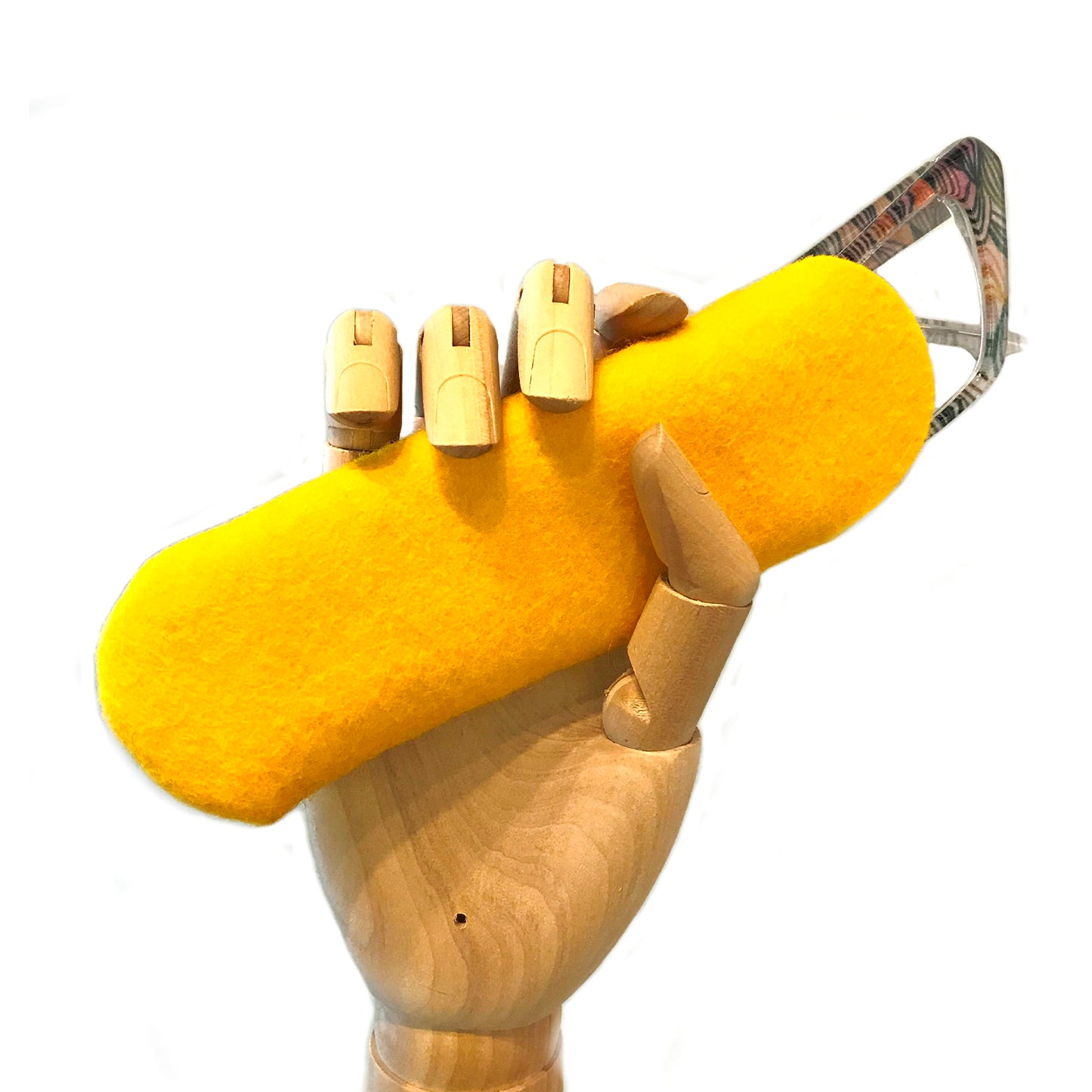 Funny Cases P Feltro Amarelo
